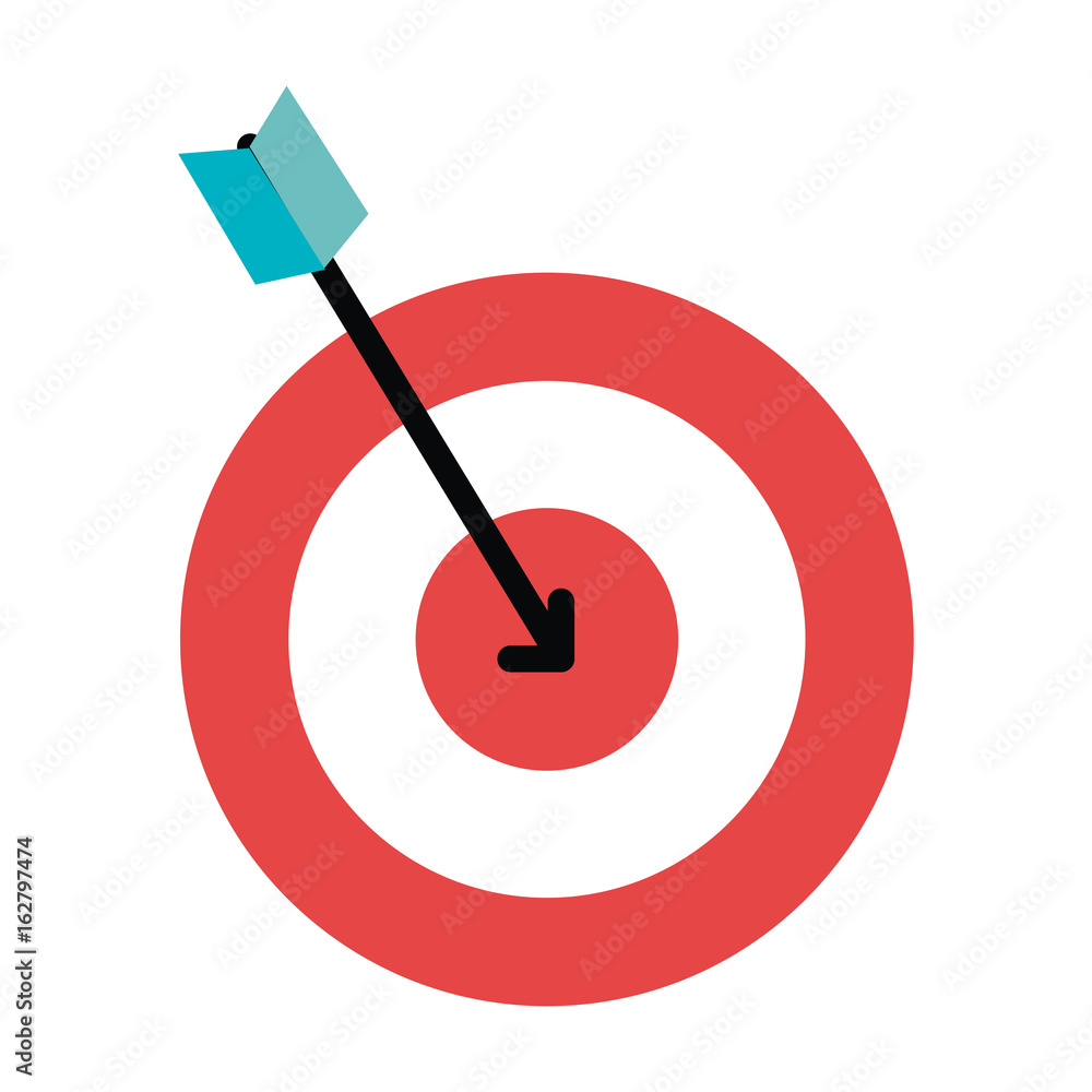 target with arrow icon vector illustration design target with arrow icon vector illustration design