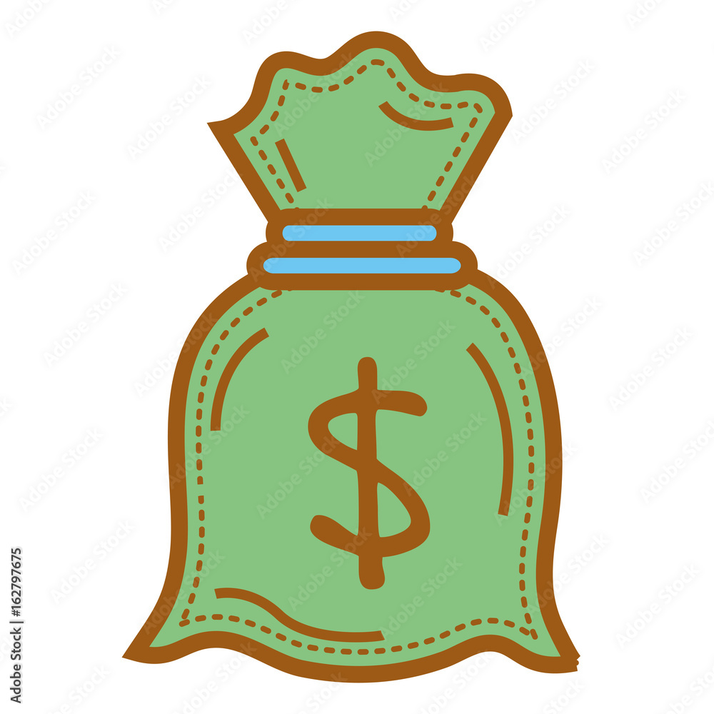 money bag isolated icon vector illustration design money bag isolated icon vector illustration design