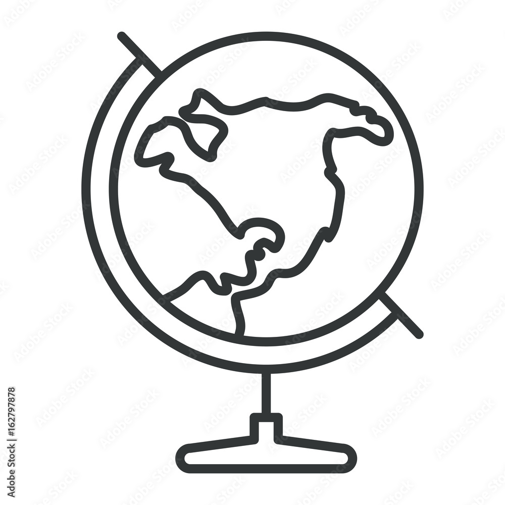 earth planet school icon vector illustration design earth planet school icon vector illustration design