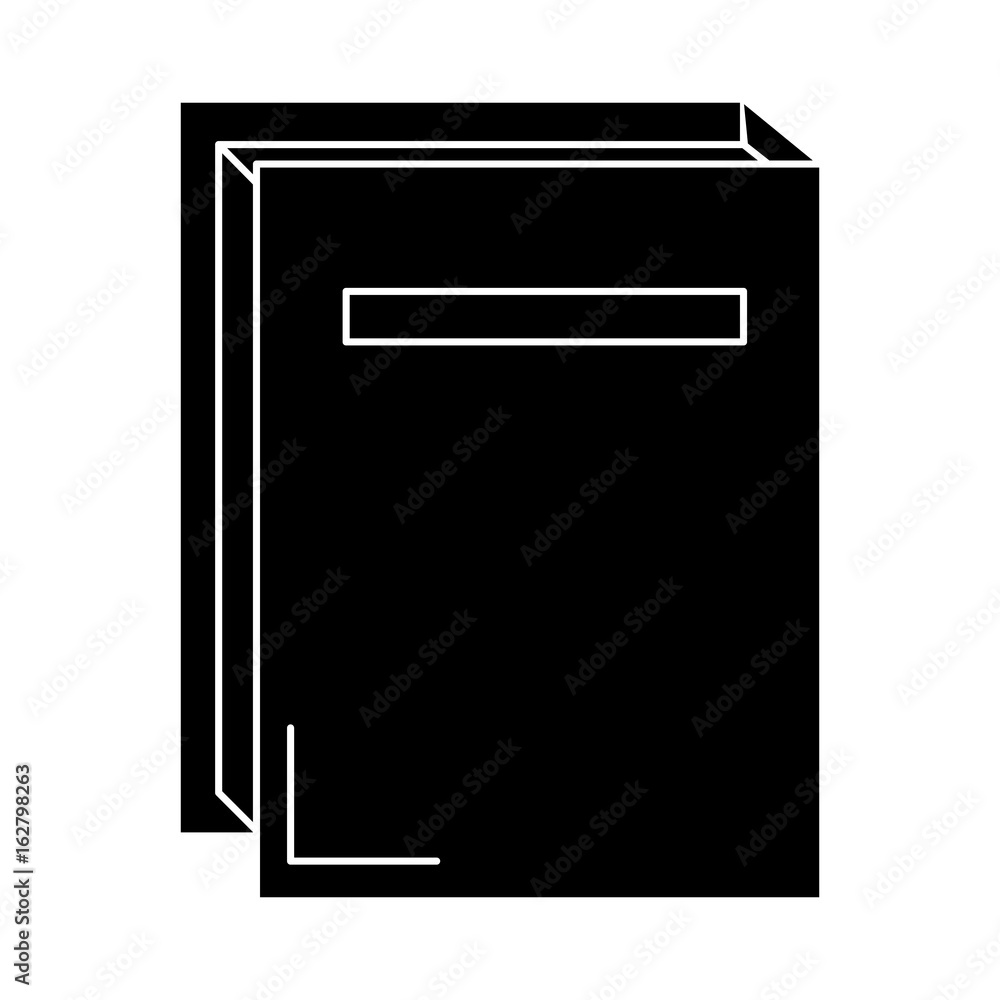 text book isolated icon vector illustration design text book isolated icon vector illustration design