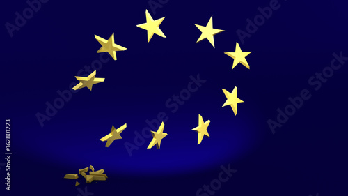 falling Star symbolize the Brexit