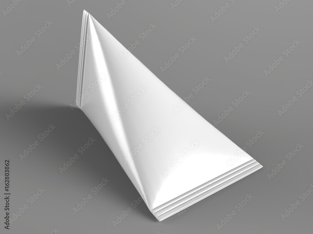 packaginghedron slim and small white blank packaging milk,  juice,  tea,  coffee and liquid product carton package Realistic Rendering ready for print design and mock up template. 3D Illustration