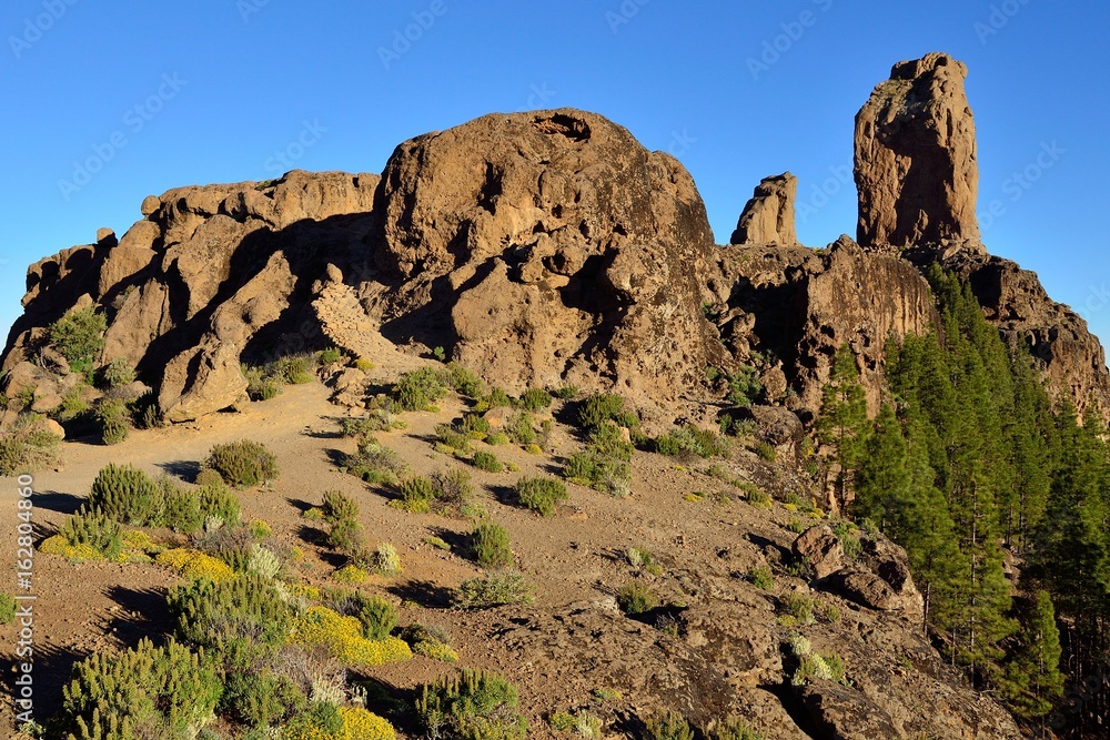 Natural reserve of Roque Nublo, Gran canaria, Canary islands