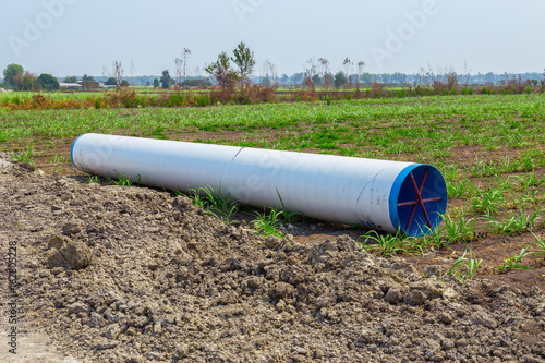 Concrete, Pipe - Tube, Large, Stack, Construction Industry
