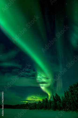 Green aurora