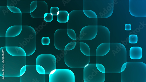 Background with shapes