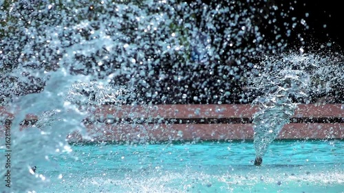 Wallpaper Mural High quality video of fountain jet of water in real 1080p slow motion 250fps Torontodigital.ca