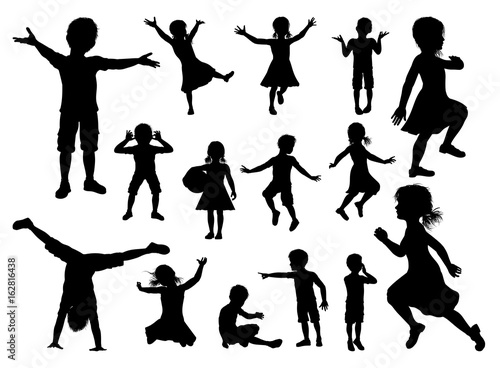 Kids Silhouette Set