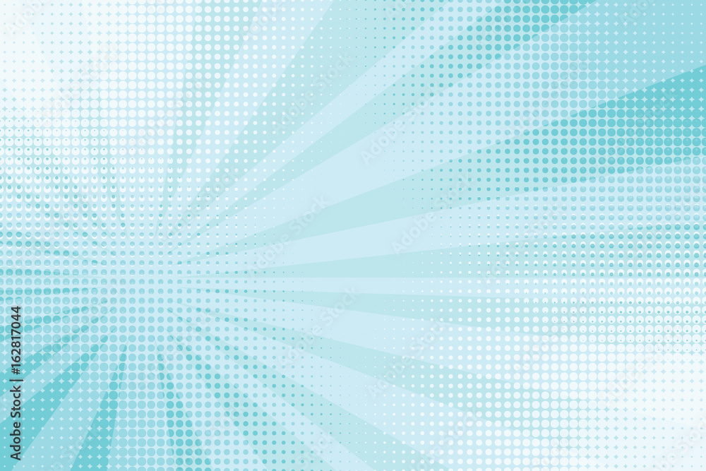 Fototapeta premium blue rays pop art comic background