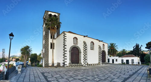 Panorámica de Iglesia de Santa Catalina, Tacoronte, Tenerife photo