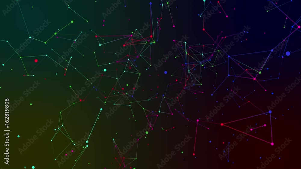 absract geometry background with lines and dots absract geometry background with lines and dots