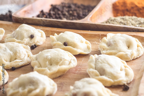 Dumplings with meat