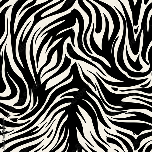 Seamless abstract wild exotic animal print.Leopard, zebra,gepard, tiger striped pattern.