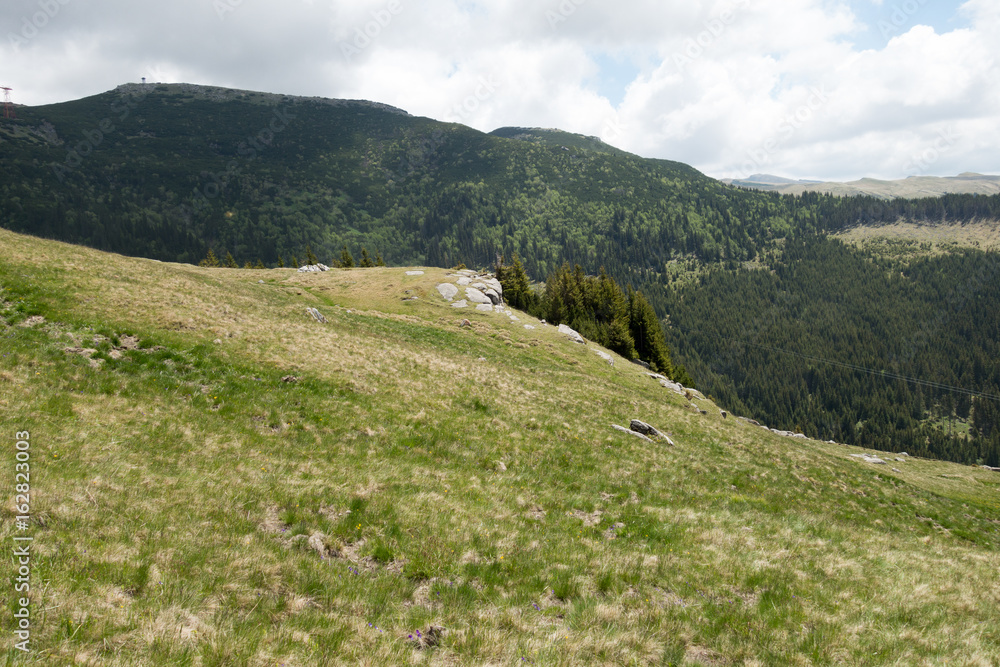 View from Bucegi mountains, Romania, Bucegi National Park