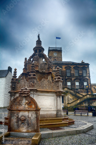 Old city and the town hall, Linlithgow, Scotland