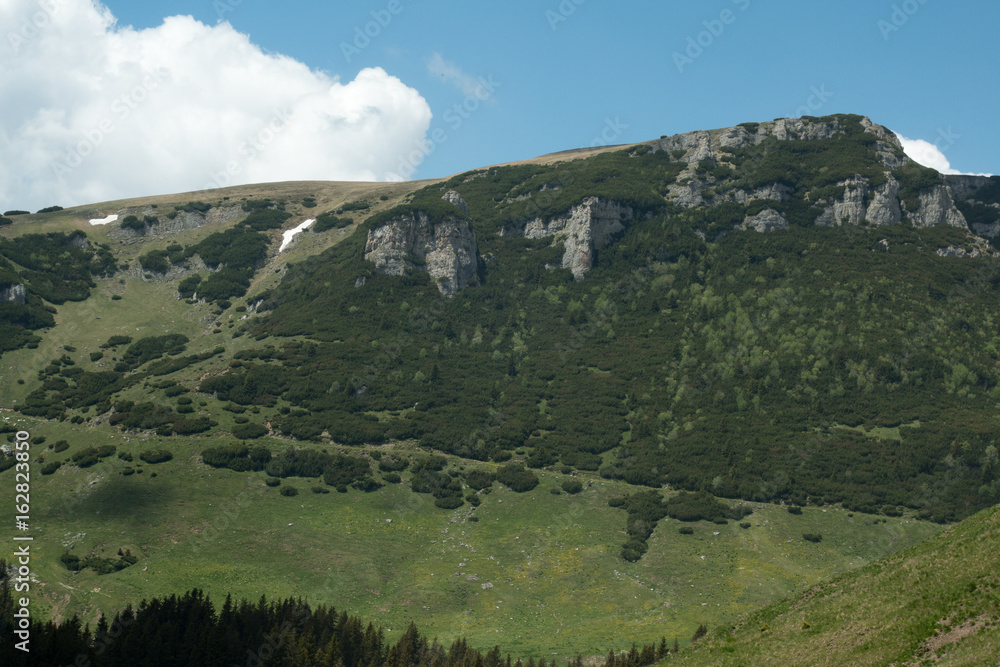View from Bucegi mountains, Romania, Bucegi National Park View from Bucegi mountains, Romania, Bucegi National Park