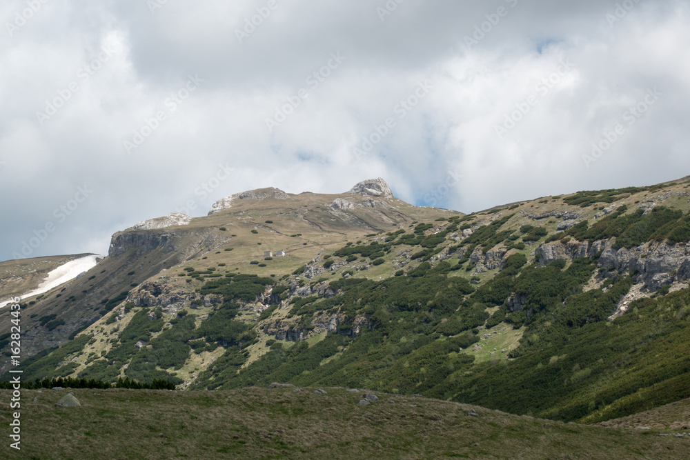 View from Bucegi mountains, Romania, Bucegi National Park View from Bucegi mountains, Romania, Bucegi National Park
