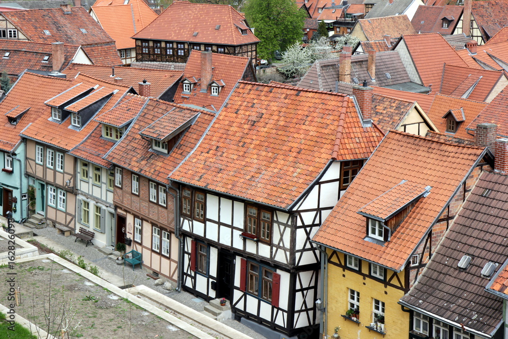 Stadtansicht Quedlinburg