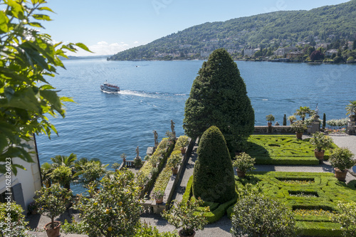 Isola Bella, eine der Borromäischen Inseln im Lago Maggiore, Italien