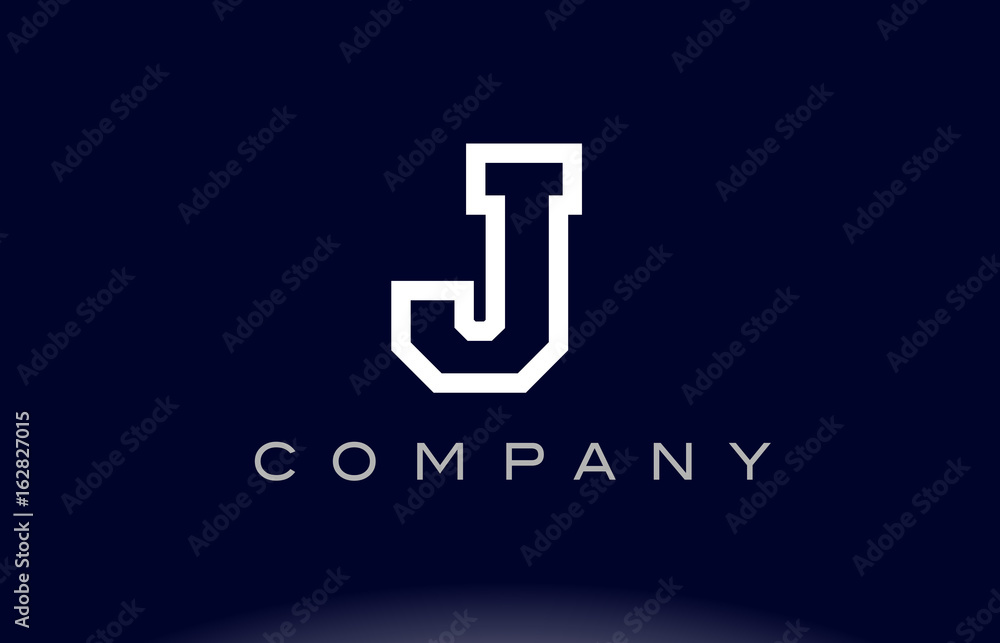 J alphabet letter logo icon company J alphabet letter logo icon company