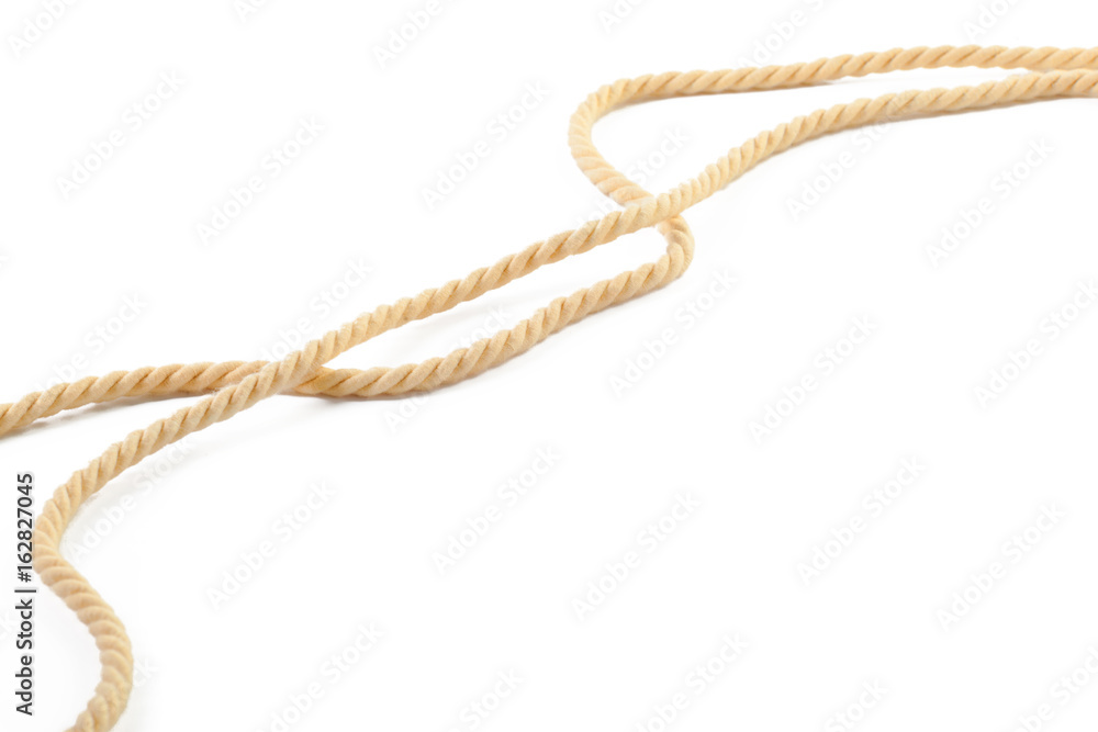 Obraz premium Beige cotton rope