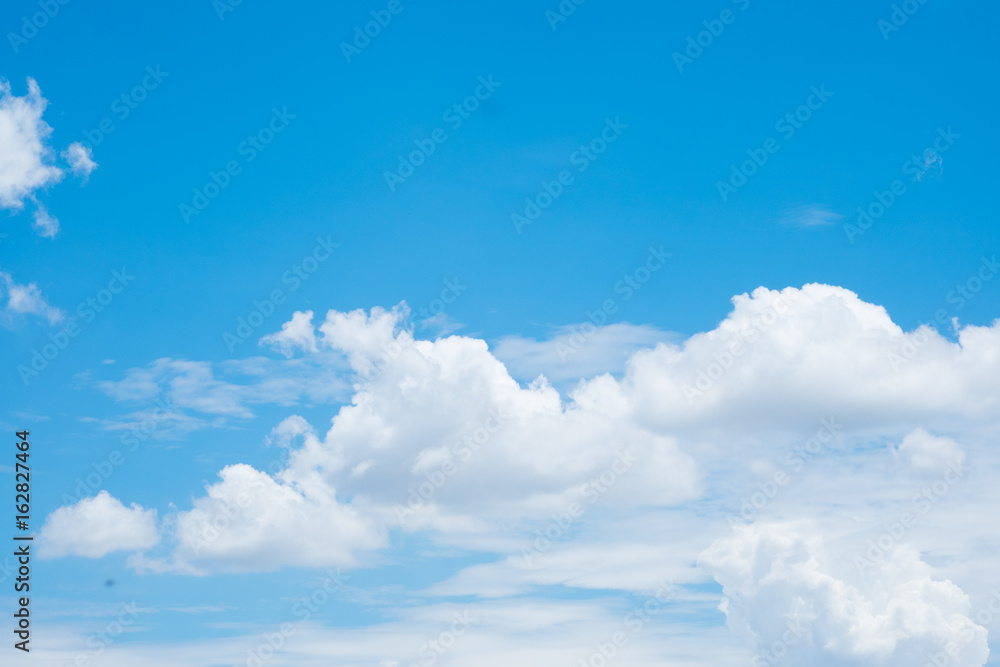 Blue Sky and cloud for background.