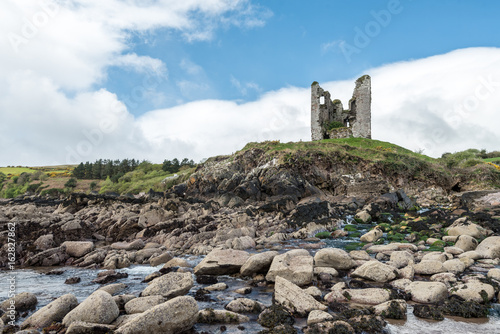 Minard Castle in Ireland photo