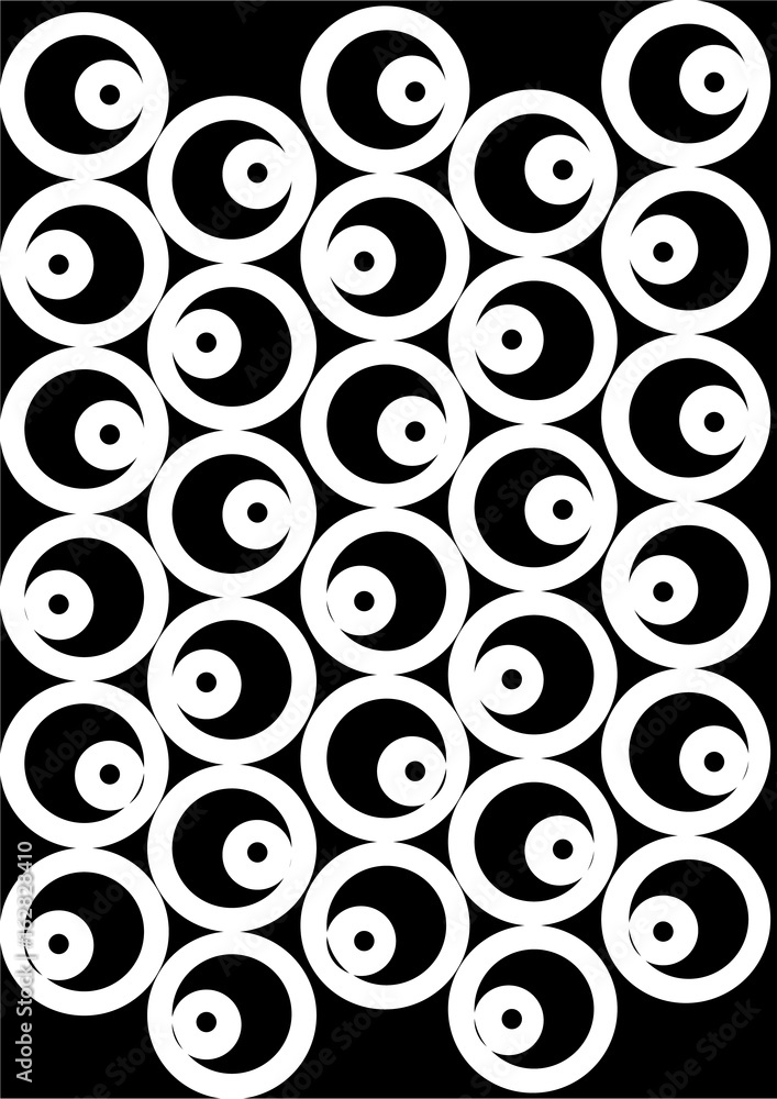 Geometric abstract circles background Geometric abstract circles background