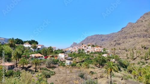 Fataga. The small artists village high in the canary mountains