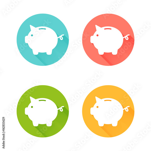 Sparschweine Icons