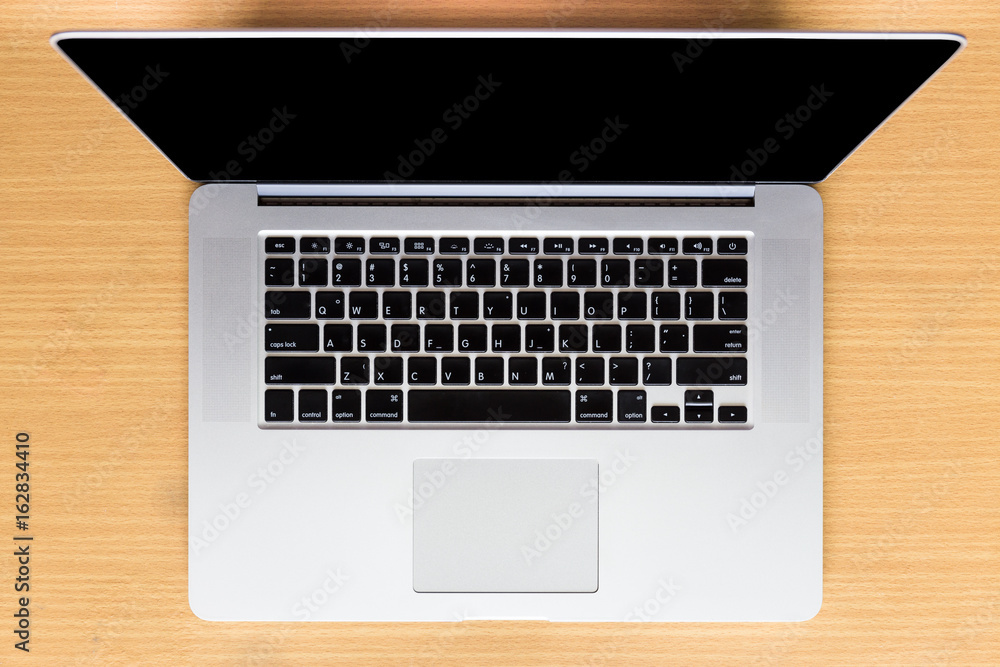 top view of keyboard laptop or notebook top view of keyboard laptop or notebook