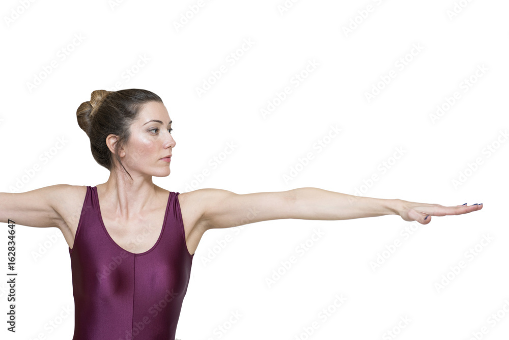 Woman practicing yoga Woman practicing yoga