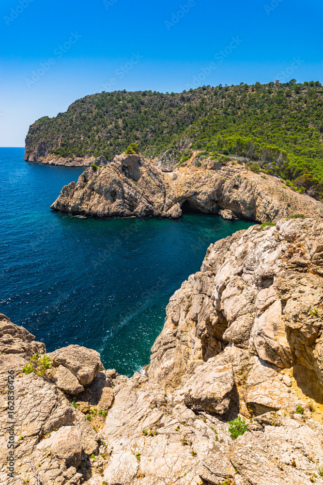 Balearen Insel Mallorca Spanien Mittelmeer Küste Landschaft