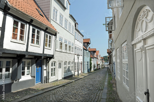 hafenviertel und altstadt in flensburg photo