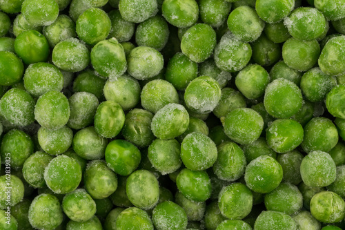 Green frozen peas