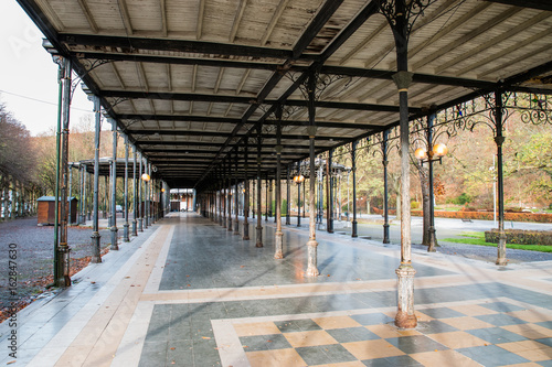 Spa boardwalk belgium