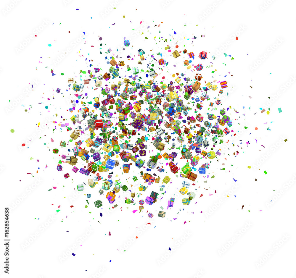 Gift Collection, Confetti Explosion Gift Collection, Confetti Explosion