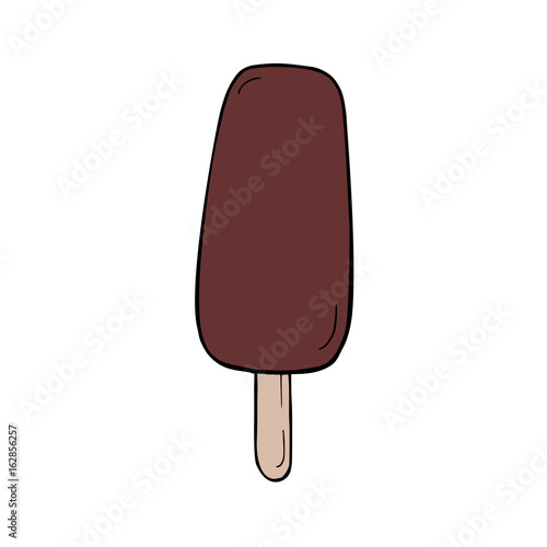 tasty ice cream illustration
