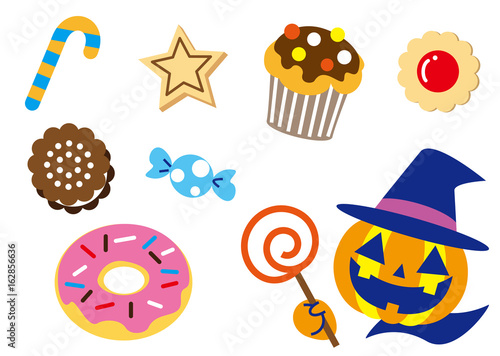 お菓子いっぱい　ハロウィン