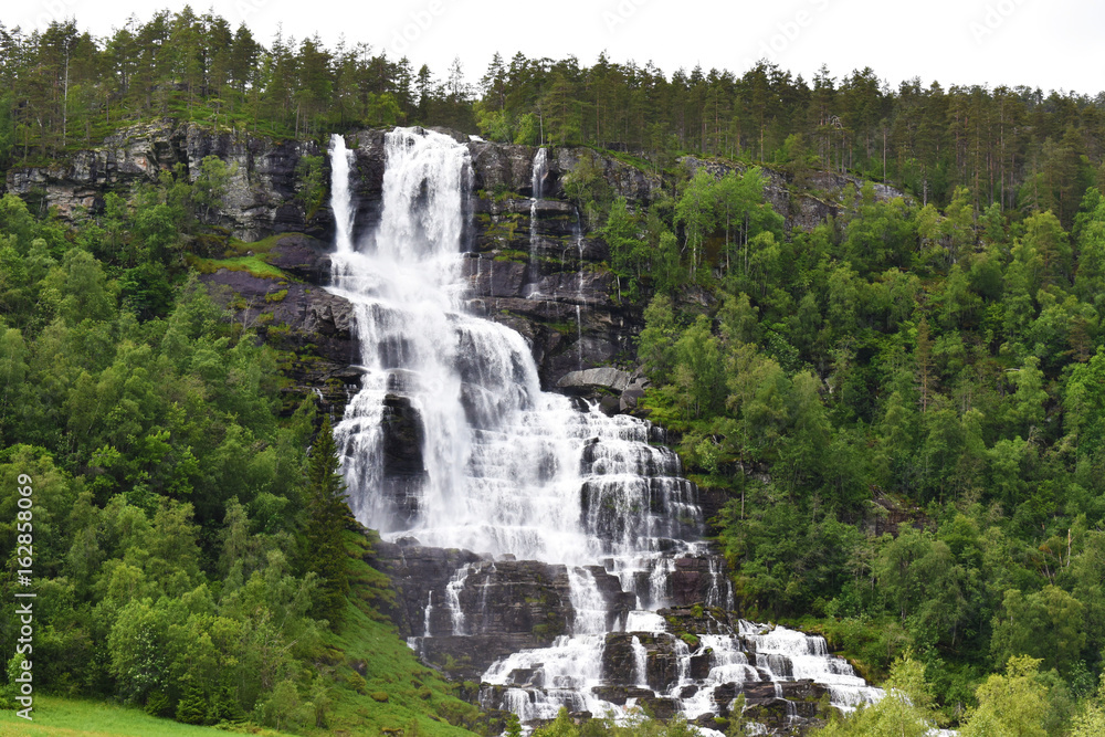 Waterfall Norway Europe