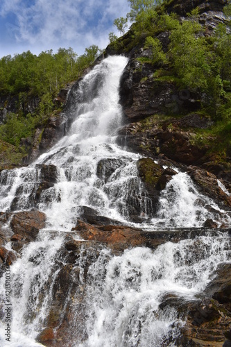 Waterfall Norway Europe