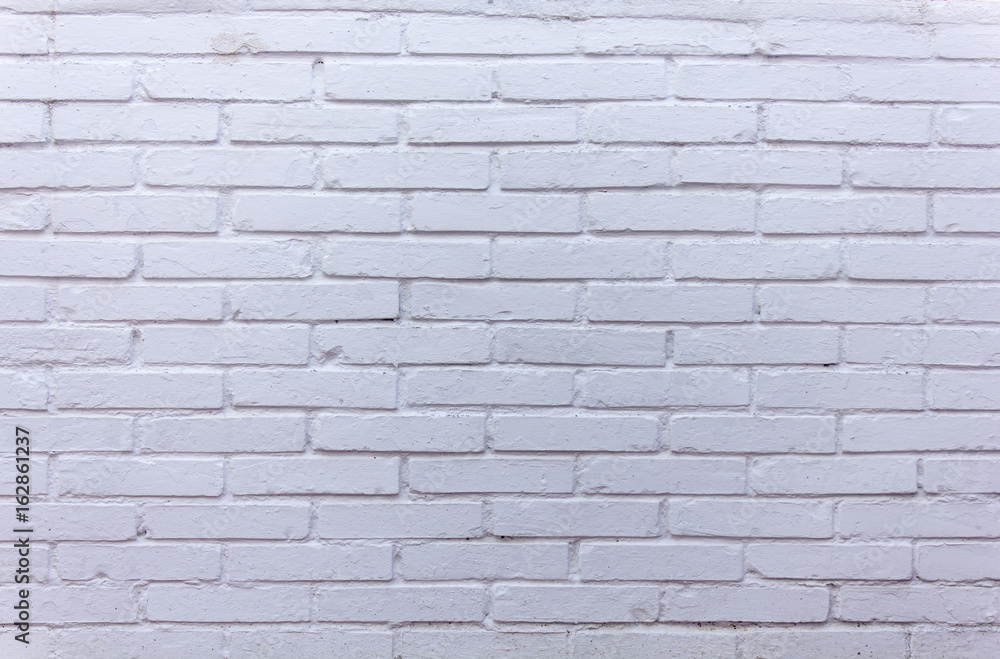 White bricks texture