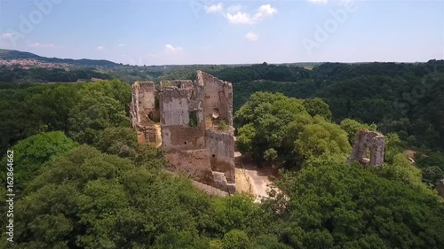 ruins of the Orsini-Altieri Castle, Canale Monterano, Lazio, Italy photo