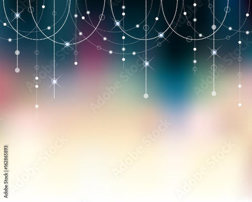 Background of shadows and lights