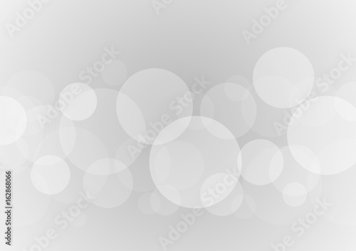 Abstract gray background with light blur. Vector