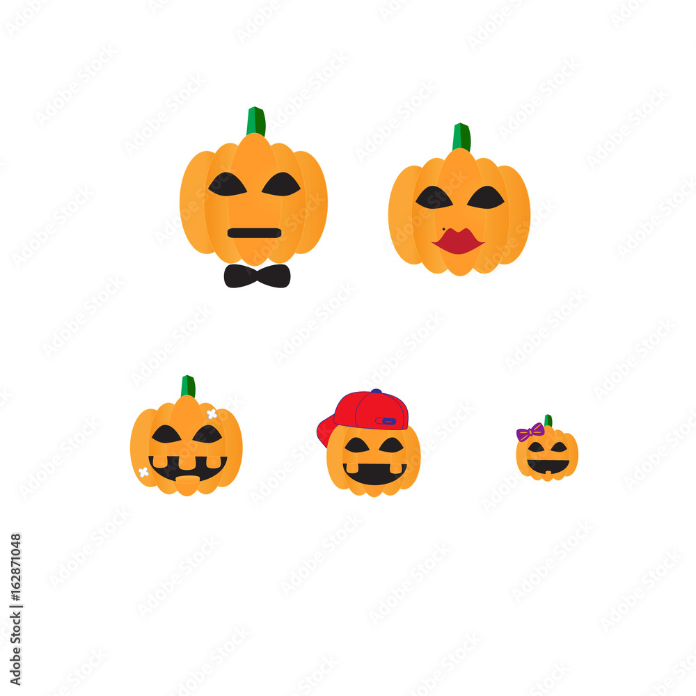 cheerful smiles on Halloween. cheerful smiles on Halloween.