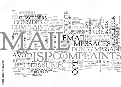 A BEGINNERS GUIDE TO ISP INBOX DELIVERY TEXT WORD CLOUD CONCEPT