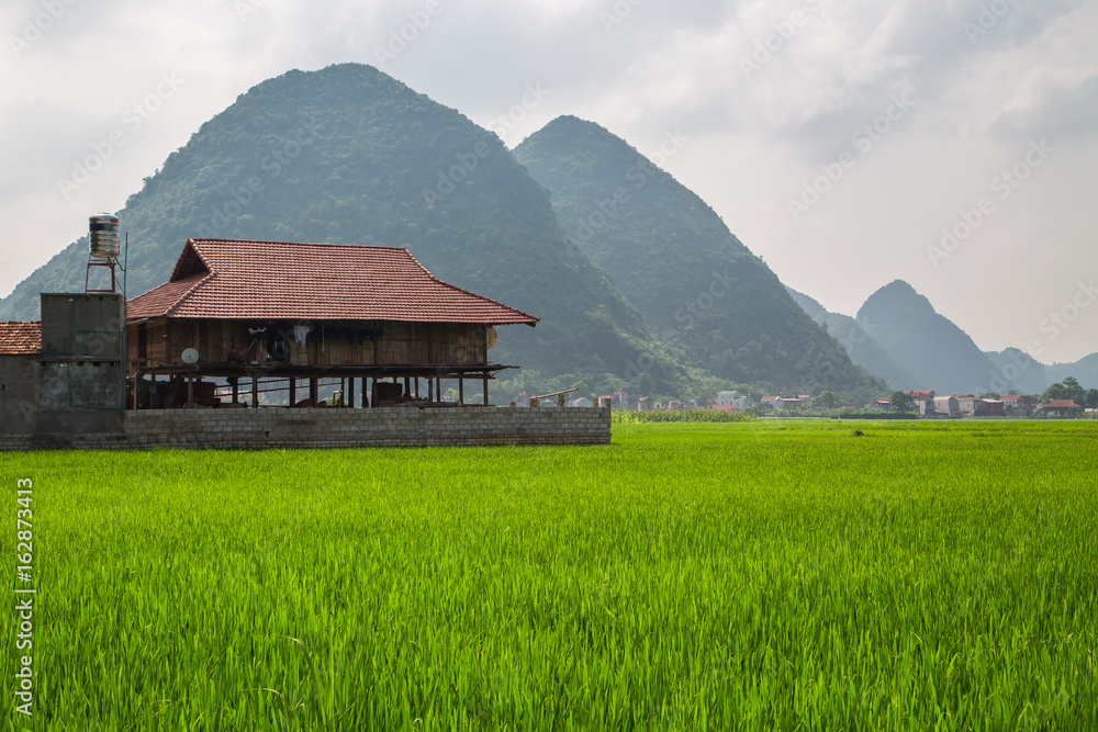 Bac Son valley, Lang Son, Vietnam Bac Son valley, Lang Son, Vietnam
