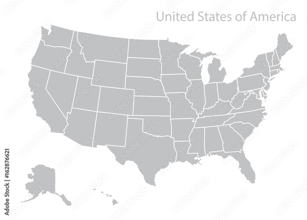 Map of U.S.A