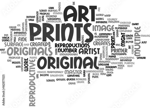 A QUICKIE ART PRIMER TEXT WORD CLOUD CONCEPT